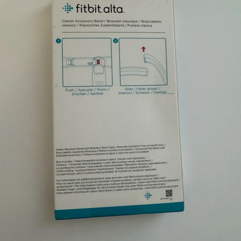 Fitbit Accessory Band in Teal